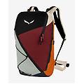zaino puez 23l rosso nero grigio donna