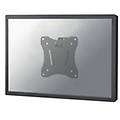 supporto monitor parete portata 25 kg vesa 100 x 100 inclinabile black nm w60black