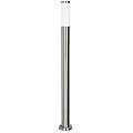 intec lampione da giardino tokyo h 110 cm argento ip44