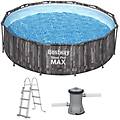 steel pro max 5614x &oslash;366x100 cm piscina rotonda