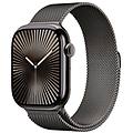watch series 10 serie 10 gps + cellular 46mm cassa in titanio color ardesia con loop in maglia