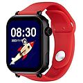 plus smartwatch 4g gps 40mm display digitale nero correa rossa ip67 sos