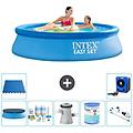 - piscina fuori terra in giro 244x61 cm blu include accessori coordinati a444