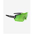occhiali 020 nero verde con lenti rw green