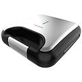 rock''ntoast classic 800w piastra per sandwich compatta antiaderente in acciaio inossidabile