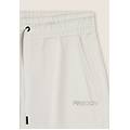 pantaloni comfort con gamba dritta e stampa laterale coconut milk donna small