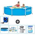 - piscina fuori terra in giro 244x51 cm blu include accessori coordinati a1427