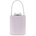 borsa a mano 'lilac leather mini bow'