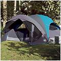 - tenda familiare cabina per 6 persone blu impermeabile