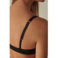 reggiseno push-up bellissima in seta donna nero taglia 4b