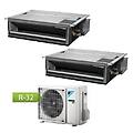 climatizzatore condizionatore dual split inverter canalizzabile serie fdxm-f r-32 bluevolution