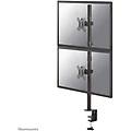 montaggio a scrivania per 2 display lcd tilt and swivel nero dimensione schermo 10''-32''