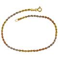bracciale donna in oro tre colori 803321703120