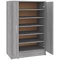 - scarpiera grigio sonoma 60x35x92 cm in legno multistrato