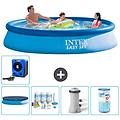 - piscina fuori terra in giro 366x76 cm blu include accessori coordinati a604