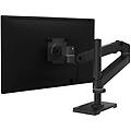lx pro series supporto da parete nero per tv fino a 34 pollici