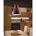 luce ambiente design lampadario industriale legend bronzo paralume bronzo e27