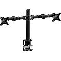 ds1002c-b1 dual screen desk mounting arm black