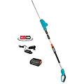 tagliasiepi ad asta a batteria brushless in inox ths power for all set 1 lama da 42 cm18 v 1