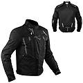 a-pro giacca cordura moto tessuto impermeabile sport touring sfoderabile nero s