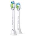 testine spazzolino elettrico 2pz sonicare w optimal white hx6062/10