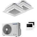 condizionatore cassetta windfree 4 vie dual split 12000+12000 btu inverter a+++ unità esterna