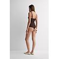 body a canotta in cotone ultralight cotton donna marrone taglia l