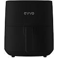 EVVO friggitrice ad aria senza olio evvo home tasty fryer 6l 1700w nera