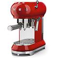 macchina da caff&egrave; espresso manuale 50's style – rosso lucido – ecf01rdeu