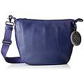 - mellow leather tracolla borsa donna blu / dress blue 10x21x28. 5 cm (b x h x t)