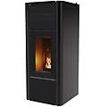 stufa a pellet canalizzabile teia kw 10 dark comfort air 10 s2 new
