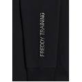 felpa donna zip e collo alto con inserti in tessuto teddy nero donna medium
