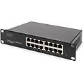 dn-80115 switch di rete non gestito gigabit ethernet 10-100-1000 nero 1u