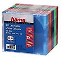 custodie cd slim box colorato 25 pezzi