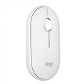 Logitech Mouse Wireless Pebble Mouse 2 M350s Bianco 4000 Dpi
