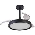 ventilatore da soffitto mistral mini trasparente d. 43 cm