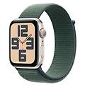 watch se gps 44mm cassa alluminio galassia con verde lago sport loop (mxew3ql/a)