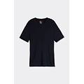 t-shirt in modal cashmere uomo blu taglia m