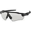 occhiali radar ev path matte black con lenti clear