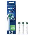 Braun Oral B Pro Cross Action 3 Pz Bianco