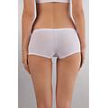 culotte a pantaloncino in cotone donna bianco taglia 4