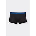 boxer in microfibra con logo uomo nero taglia 6