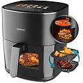 cecofry&grill duoheat 6500 friggitrice ad aria con doppia resistenza 6 5 litri 2200 w