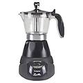bc. 040n caffettiera elettrica- moka elettrica capacità 3 tazze riduttore 1 tazza