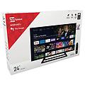 smart tv led hd ready 24" smg14 12v androidtv-black