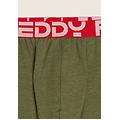 boxer uomo con elastico jacquard colorato e maxi logo verde pesto uomo large