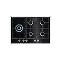 hkb75820nb piano cottura gas 5 zone di cottura dimensioni l 74 cm p 51 nero
