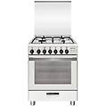 cucina a gas sa664mwh6 bianco opaco 90x60 con forno ventilato