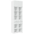 - mobile portaoggetti bianco 70x42 5x225 cm in truciolato