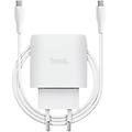 TRUST caricatore maxo gan 45w usb-c con cavo 2m compatibile apple